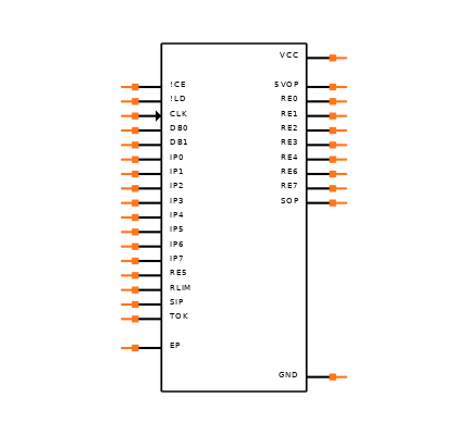 SN65HVS882PWPRG4 Symbol