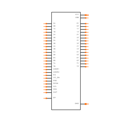 SN65LVCP408PAPT Symbol