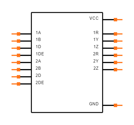 SN65LVDM051PWR Symbol