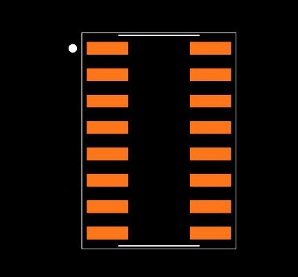 SN65LVDS050D Footprint