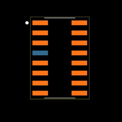 SN65LVDS050DG4 Footprint