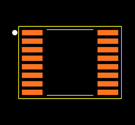 SN65LVDS051PWR Footprint