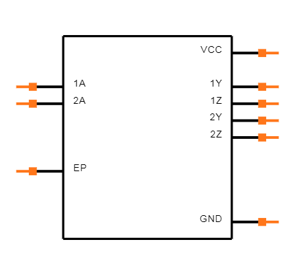 SN65LVDS9638DGNR Symbol