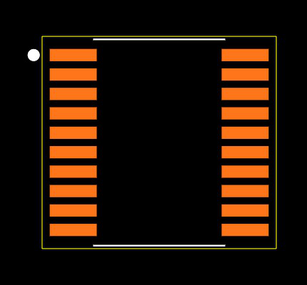 SN65LVDT14PW Footprint