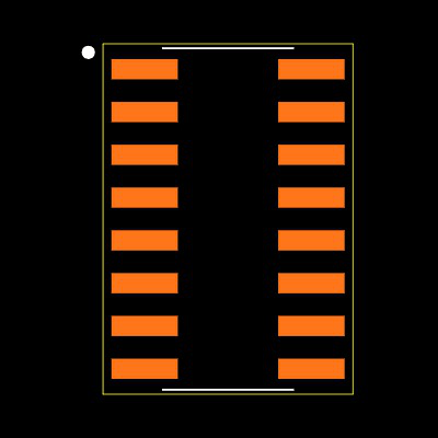 SN65LVDT33D Footprint