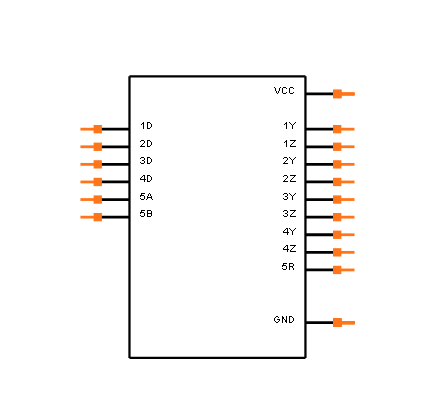 SN65LVDT41PWG4 Symbol