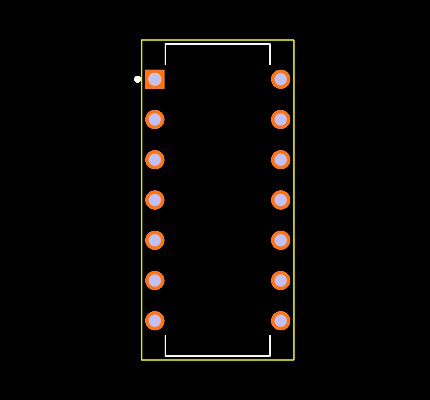 SN7406N Footprint