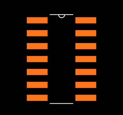 SN74121DE4 Footprint