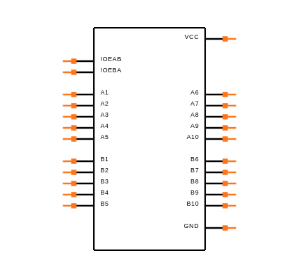 SN74ABT861DW Symbol