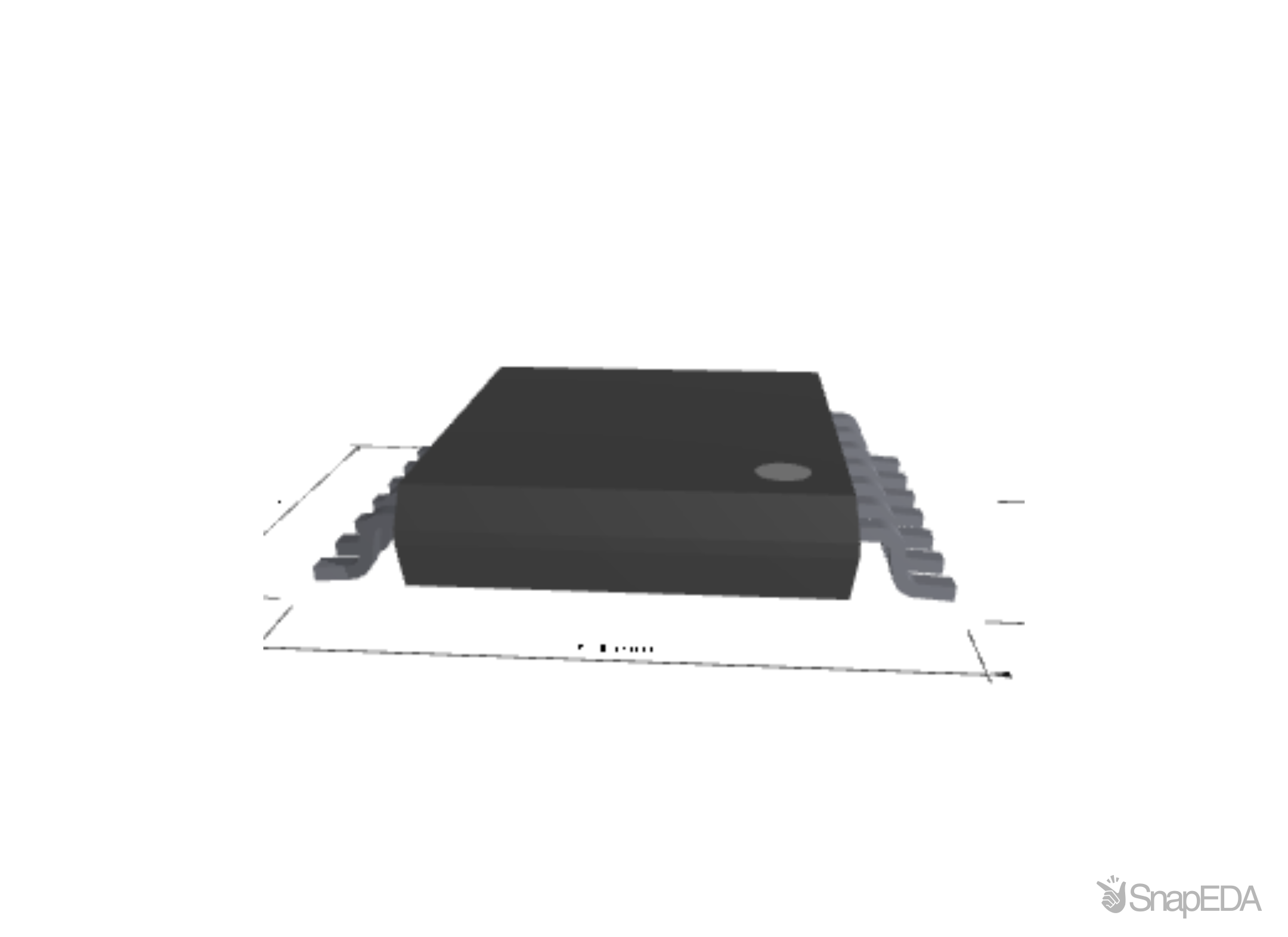 SN74AC00PWR 3D Model