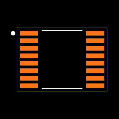SN74AC174PWRQ1 Footprint