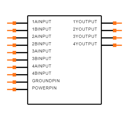 SN74AHC08PWR Symbol