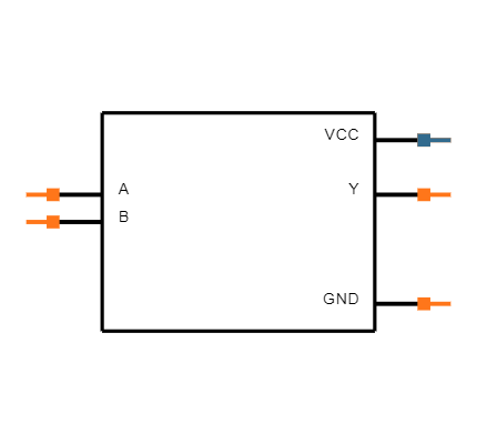 SN74AHC1G86DCKT Symbol