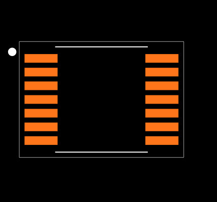 SN74AHCT00MPWREP Footprint
