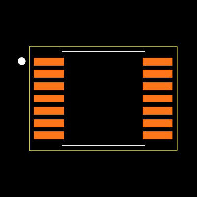 SN74AHCU04MPWREP Footprint