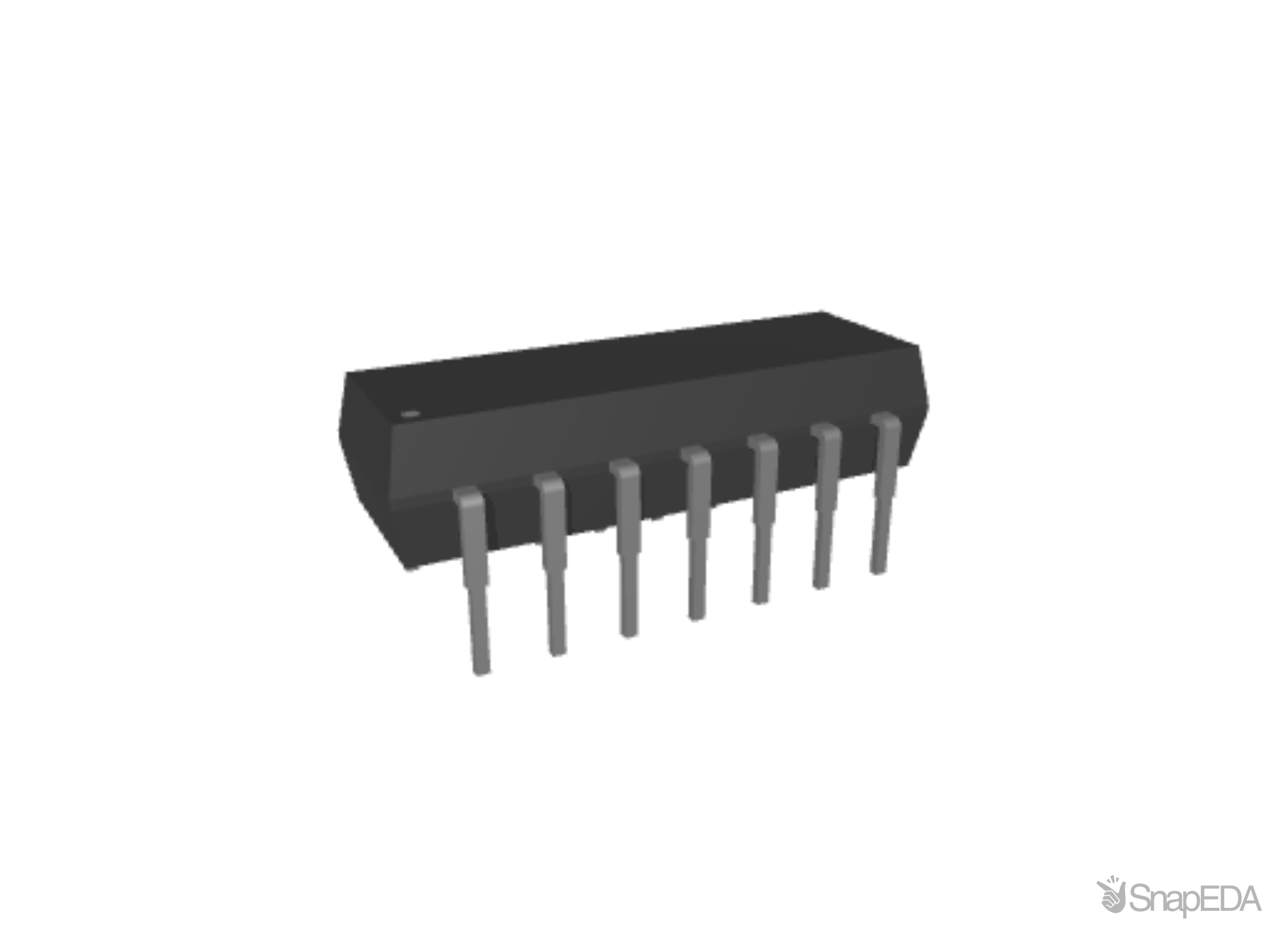 SN74ALS74AN 3D Model