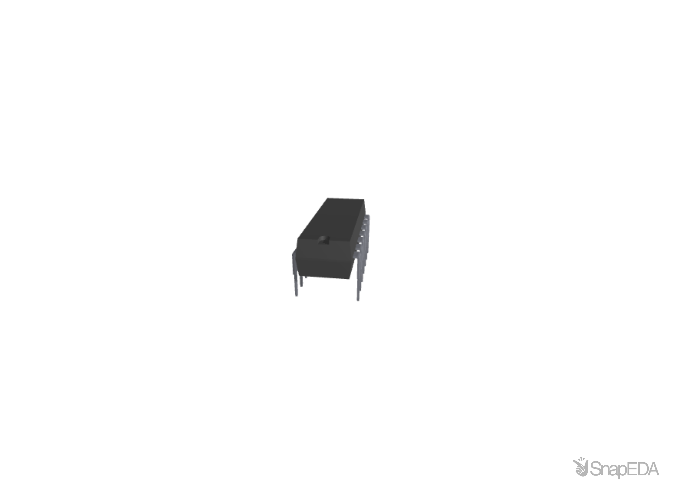 SN74ALS86N 3D Model