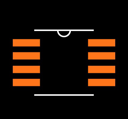 SN74AUC2G02DCTR Footprint