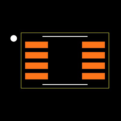 SN74AUC2G126DCTR Footprint