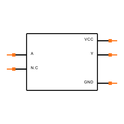 SN74AUP1G07DBVT Symbol
