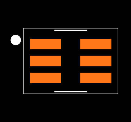 SN74AUP1G57DCKR Footprint