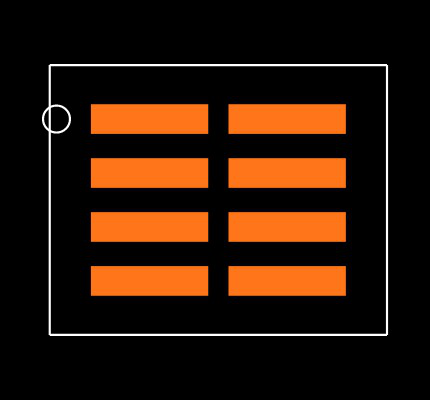 SN74AVC2T244DQMR Footprint