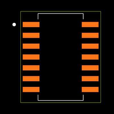 SN74F299NS Footprint