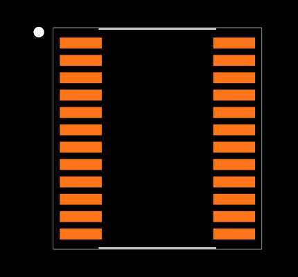 SN74GTLPH306PWR Footprint