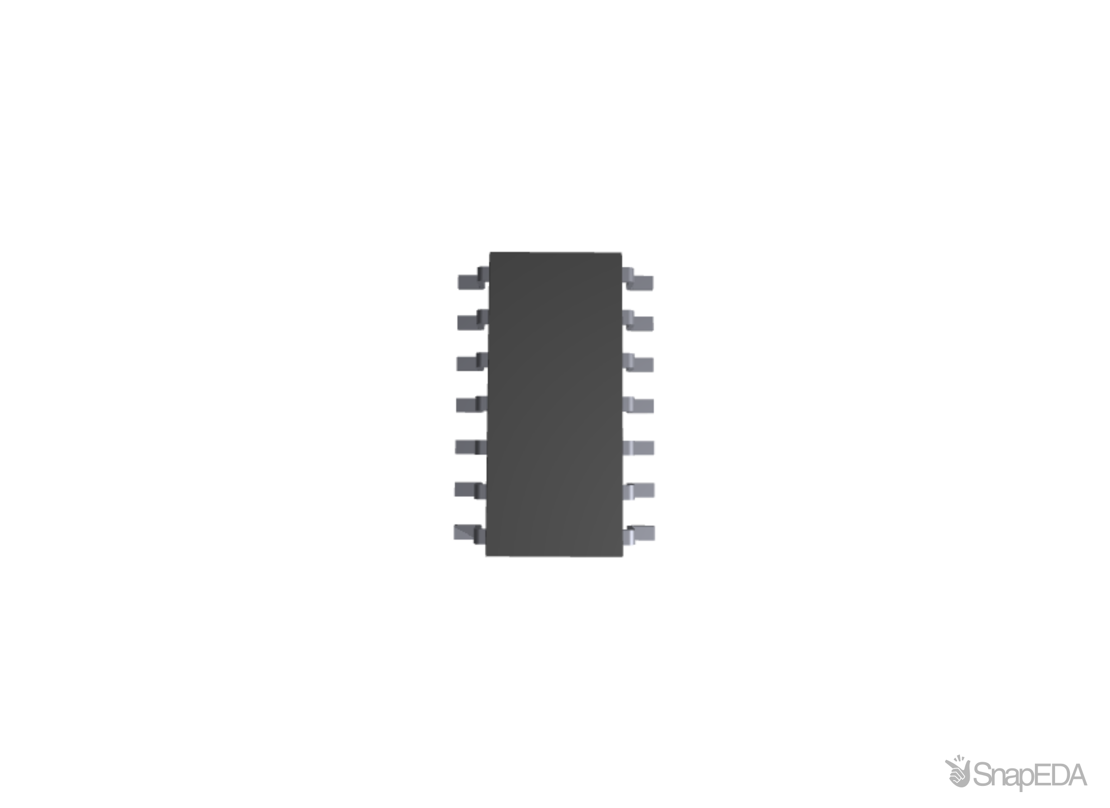 SN74HC00QDRQ1 3D Model