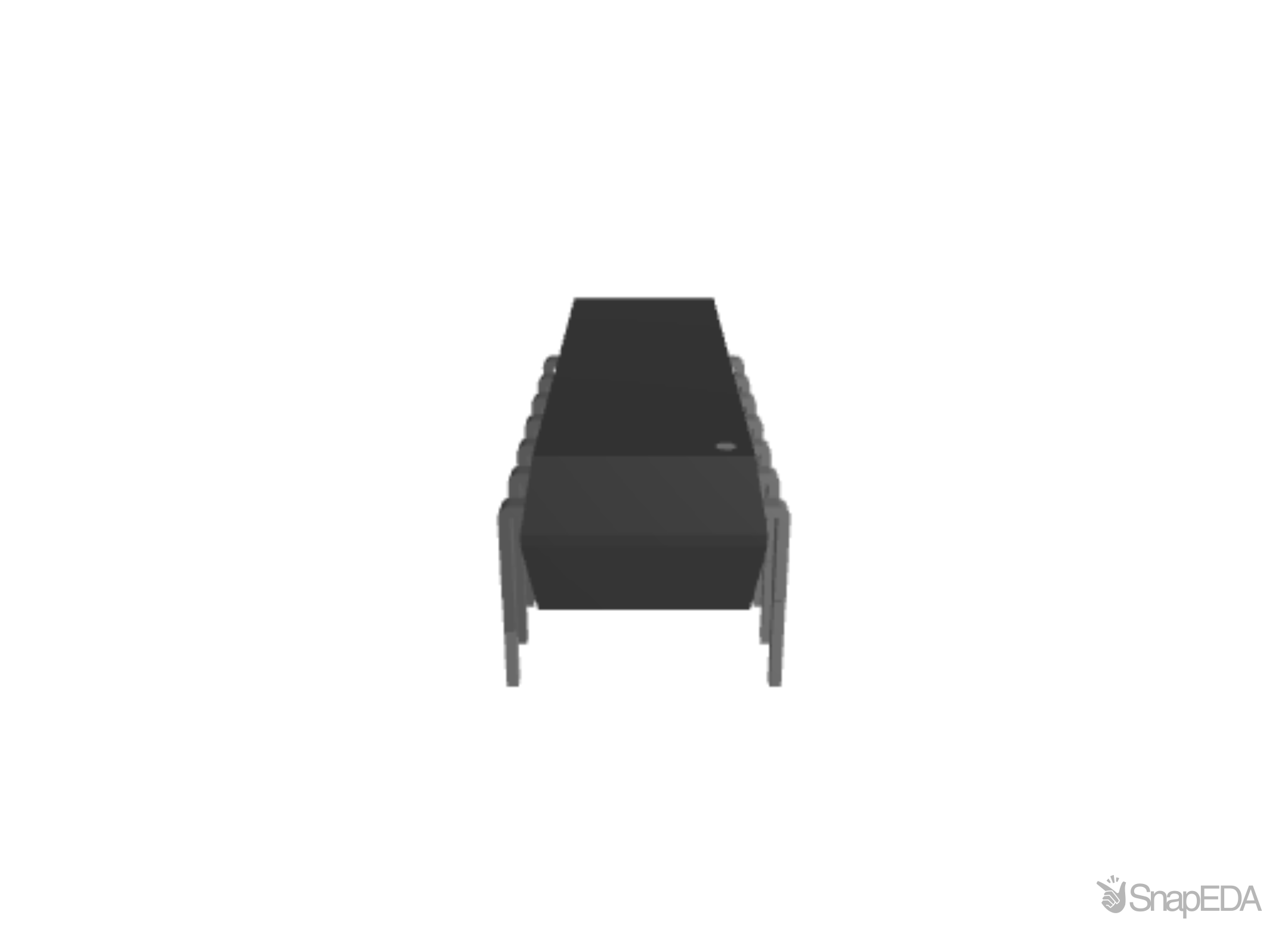 SN74HC11N 3D Model