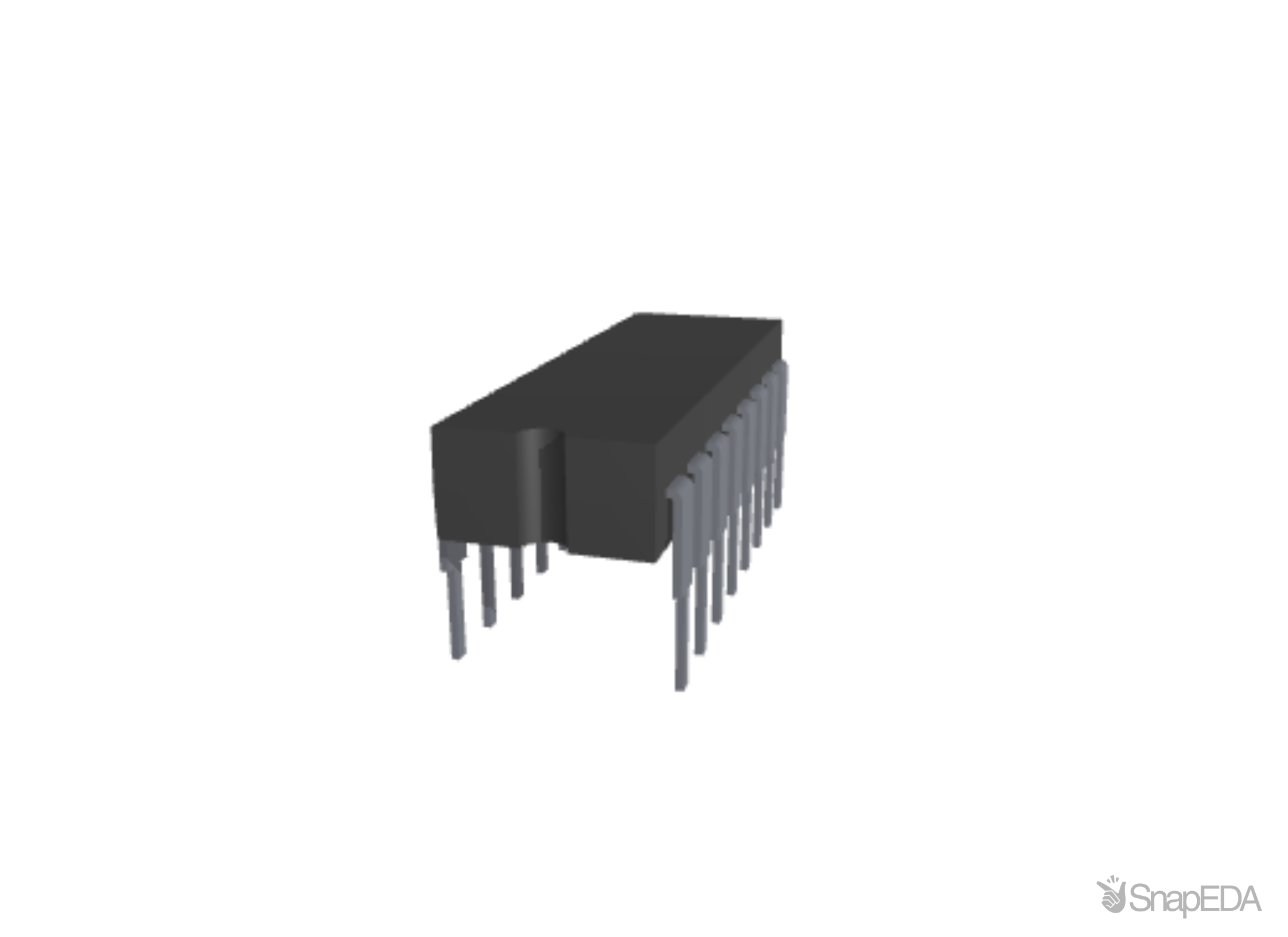 SN74HC139AN 3D Model