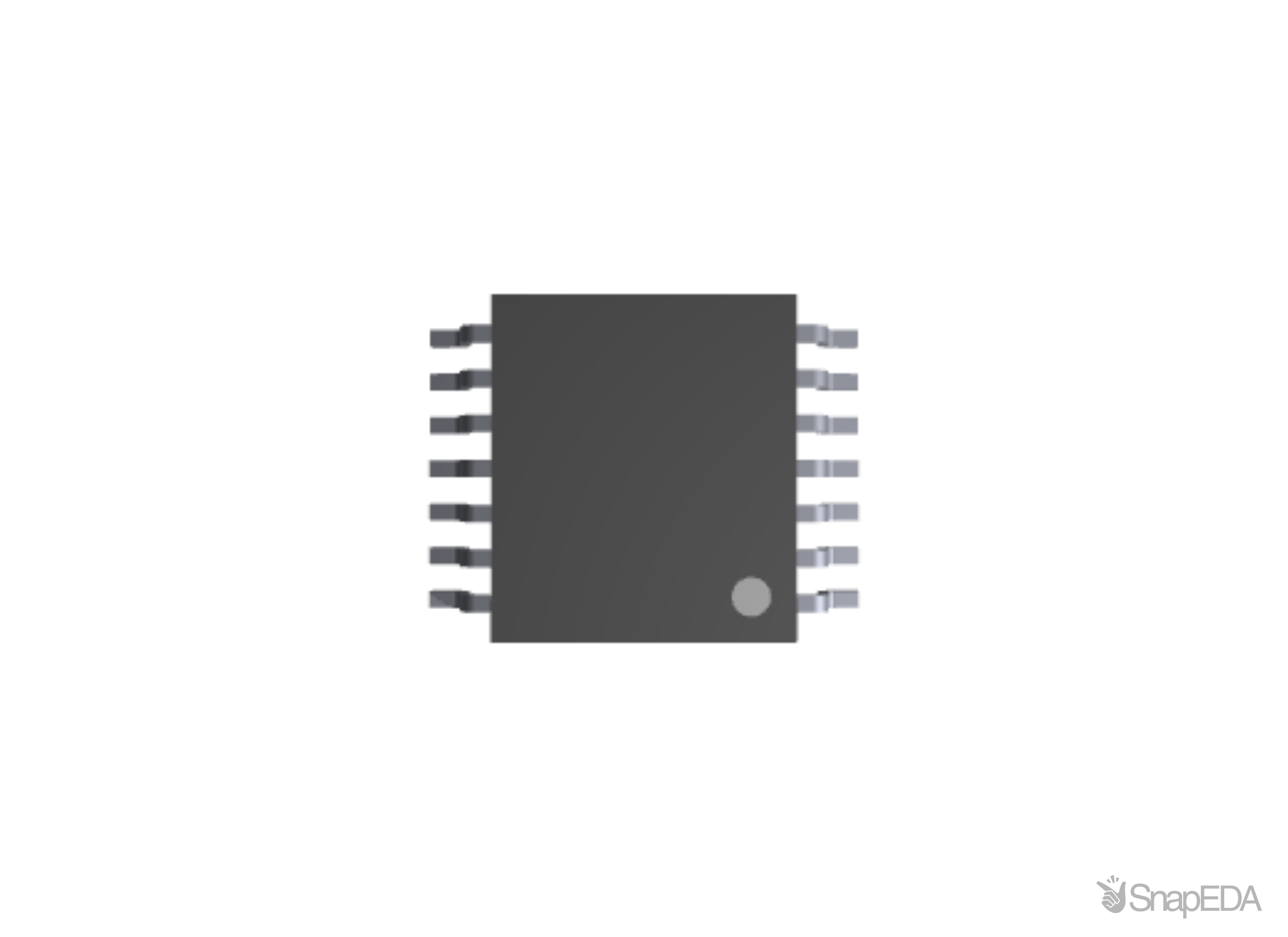 SN74HC164PW 3D Model