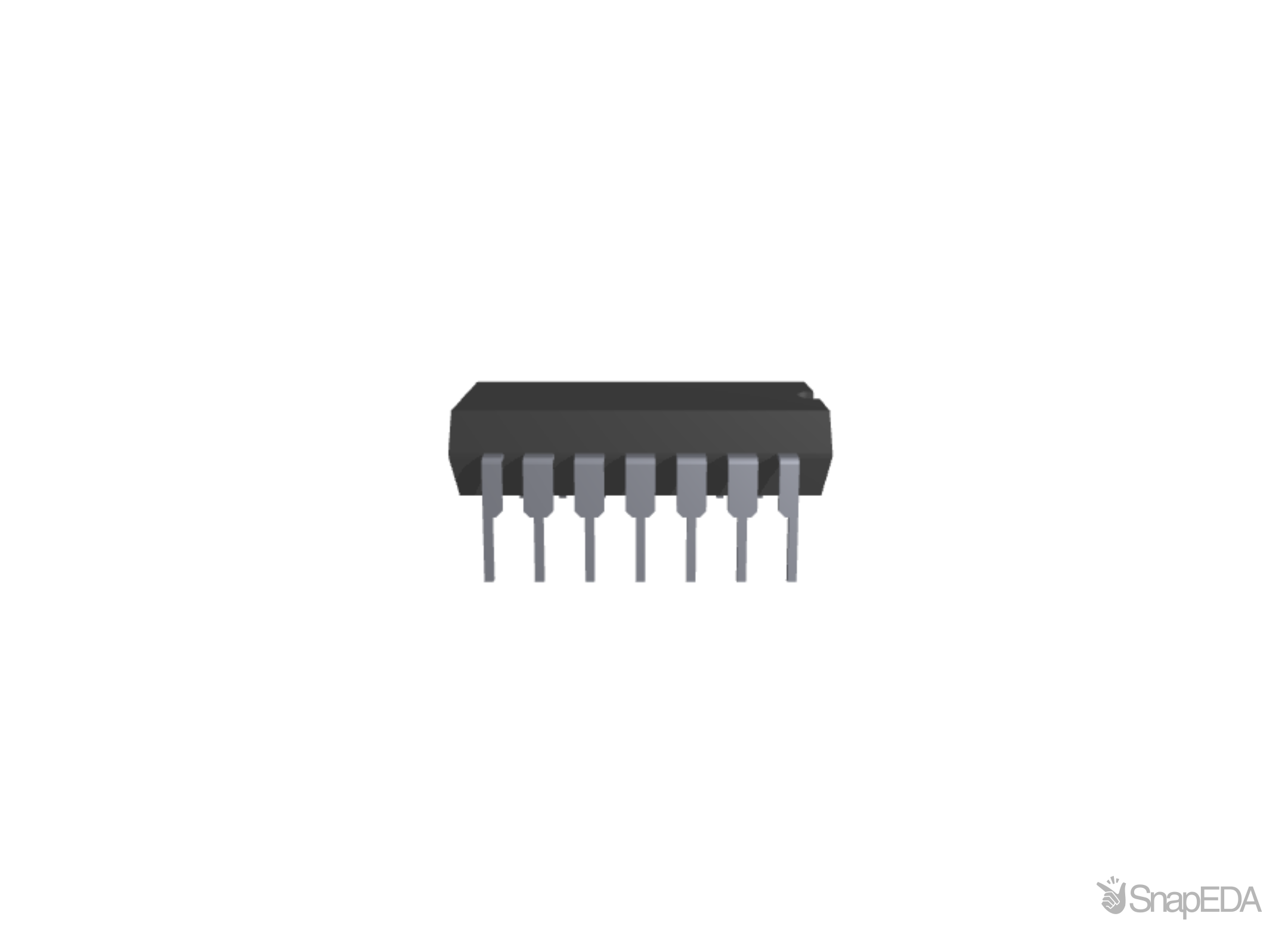 SN74HC21NE4 3D Model