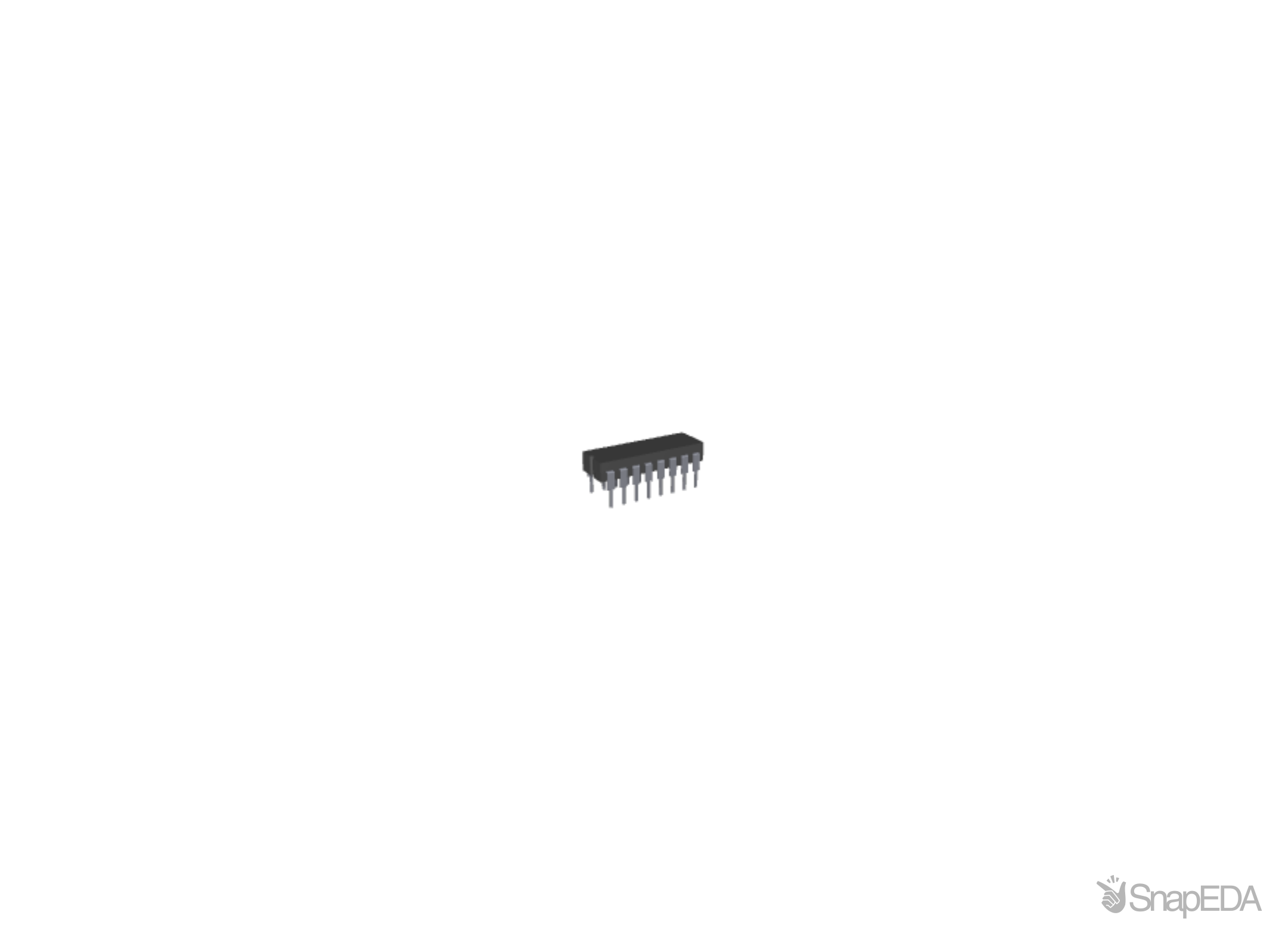SN74HC368NE4 3D Model