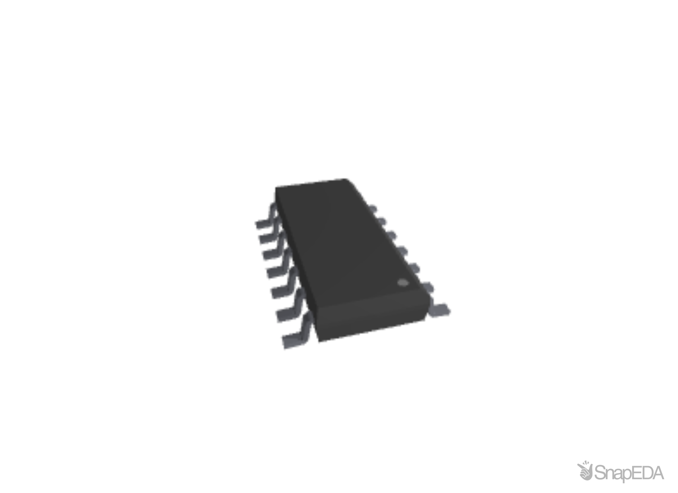 SN74HC7002D 3D Model