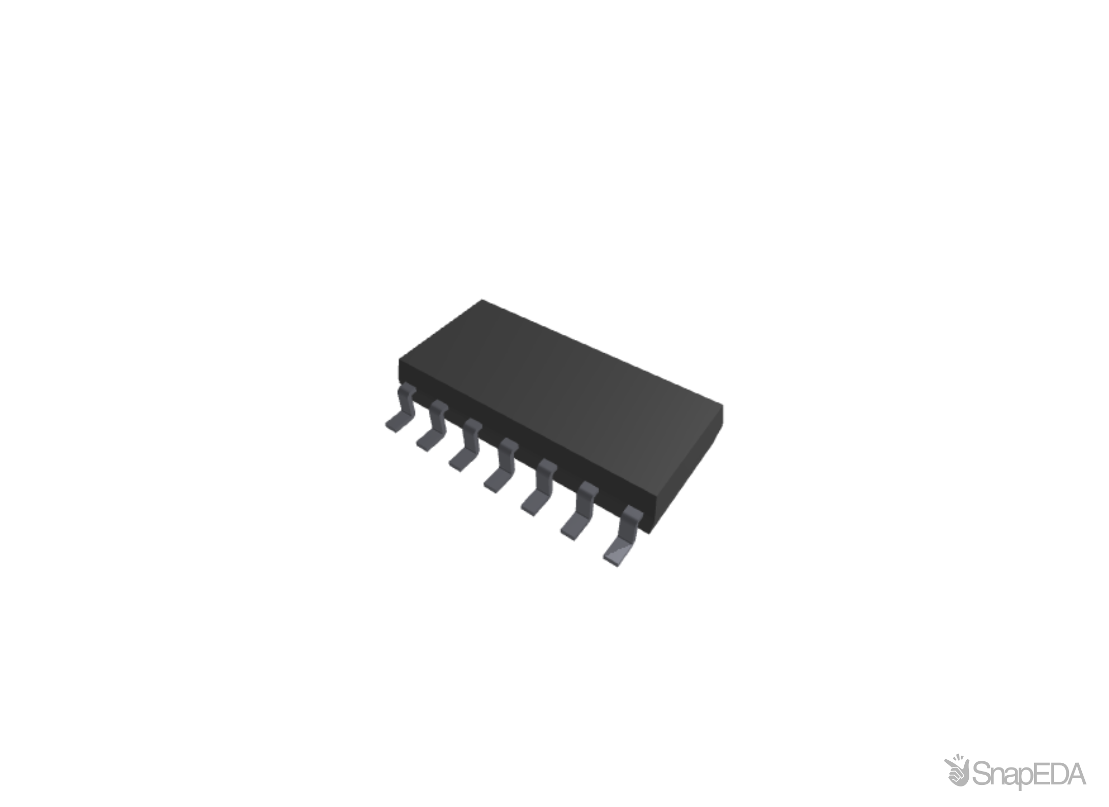 SN74HC86DE4 3D Model