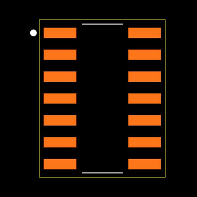 SN74HCS03DR Footprint