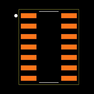 SN74HCS4075QDRQ1 Footprint