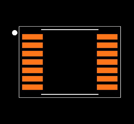 SN74HCS74PWR Footprint