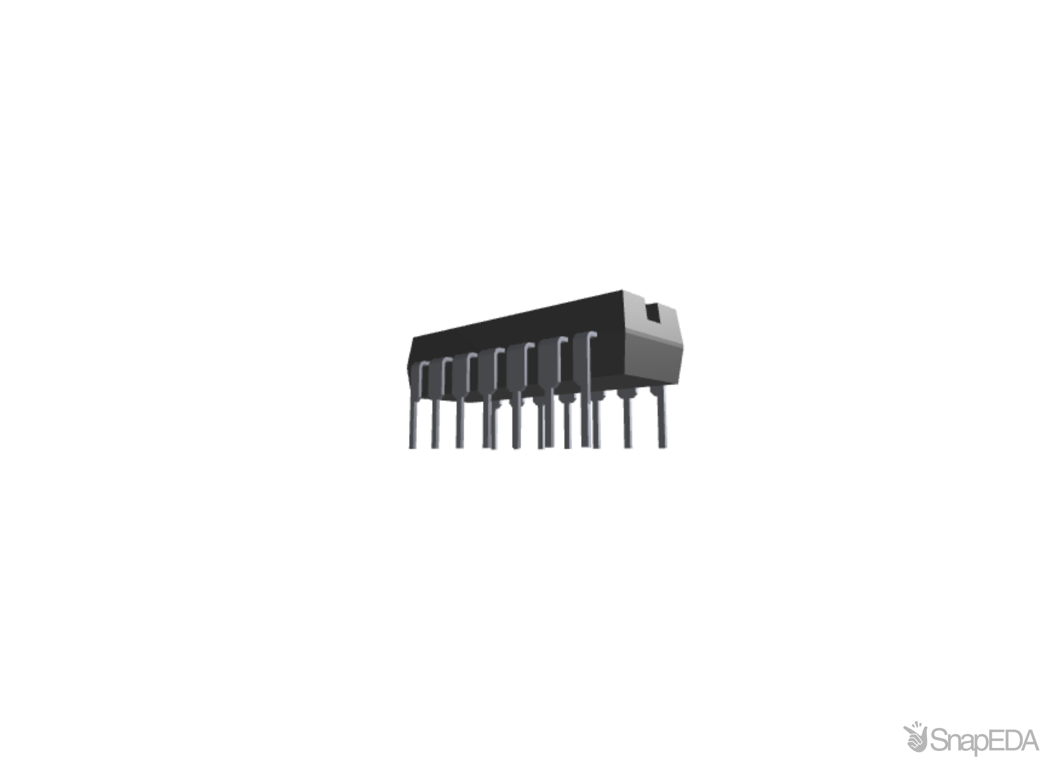 SN74HCT04NE4 3D Model