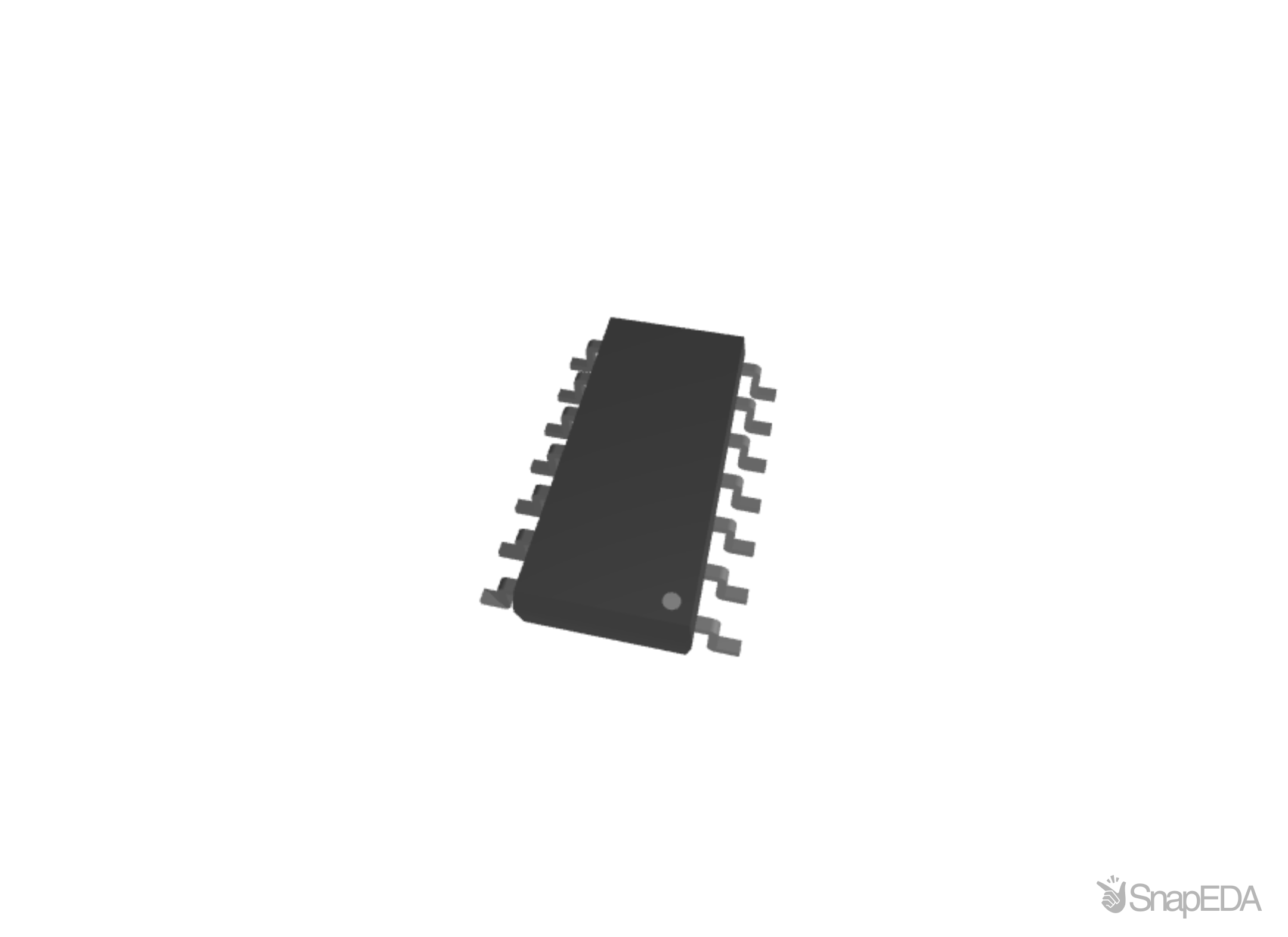 SN74HCT125DR 3D Model