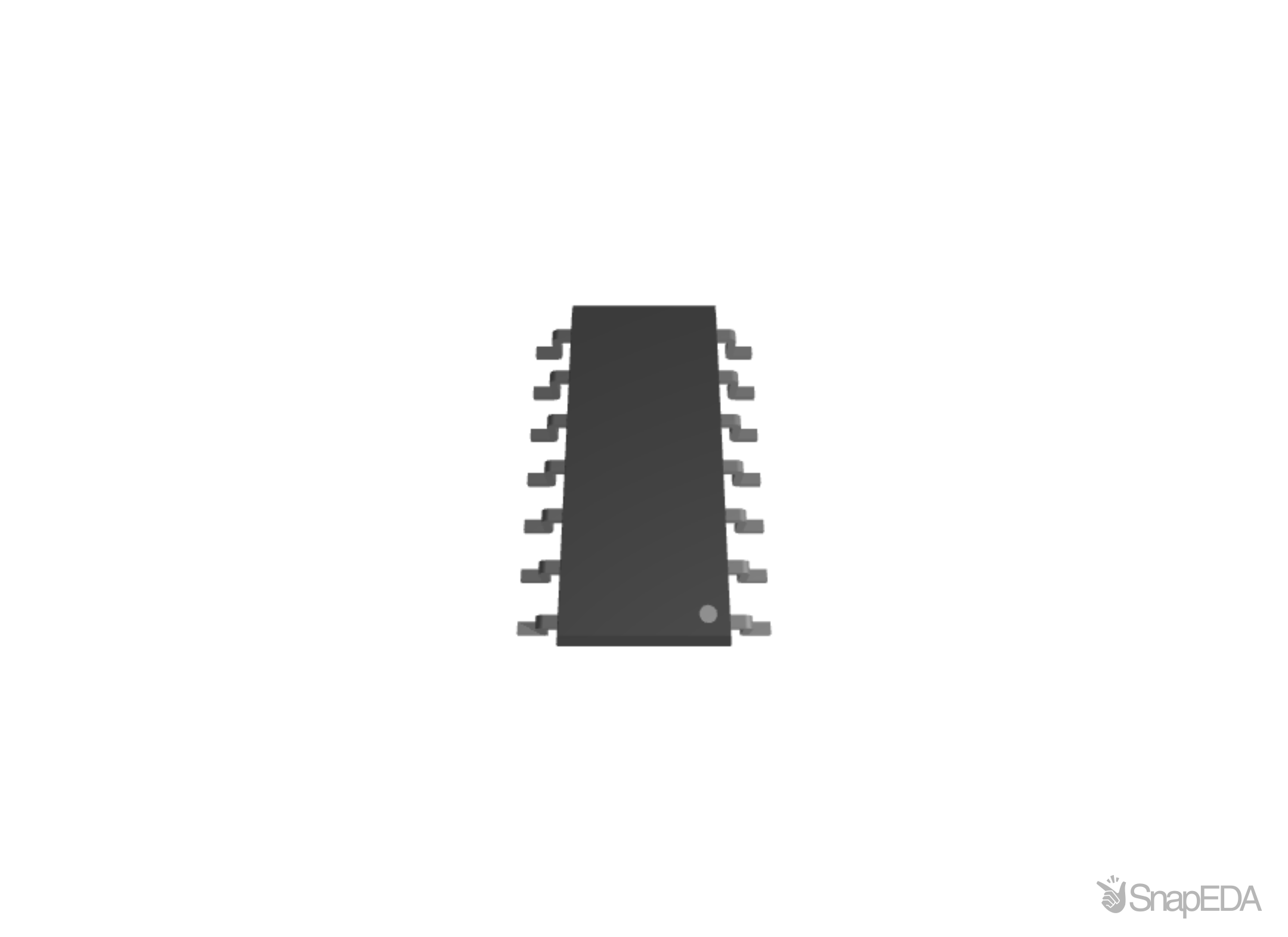 SN74HCT14DE4 3D Model