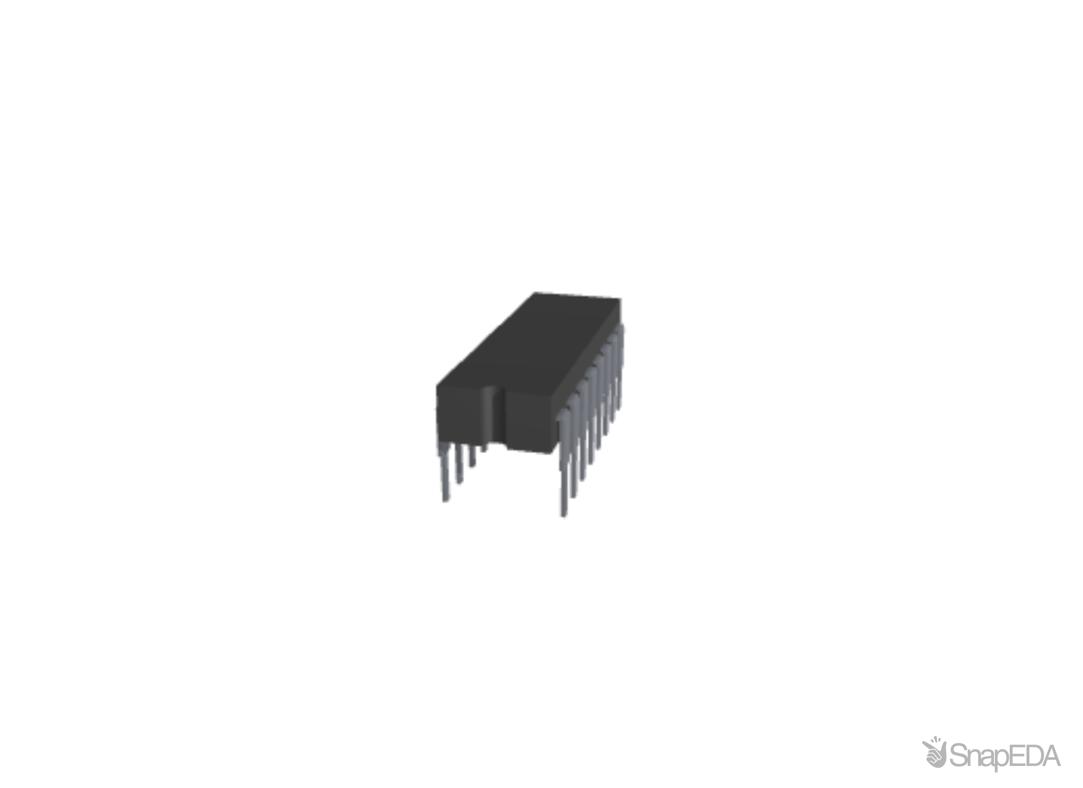 SN74LS163AN 3D Model