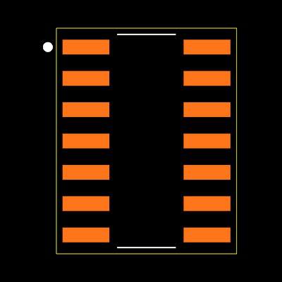 SN74LS20DR Footprint