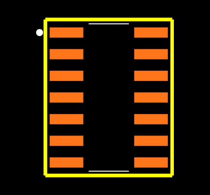 SN74LS33D Footprint