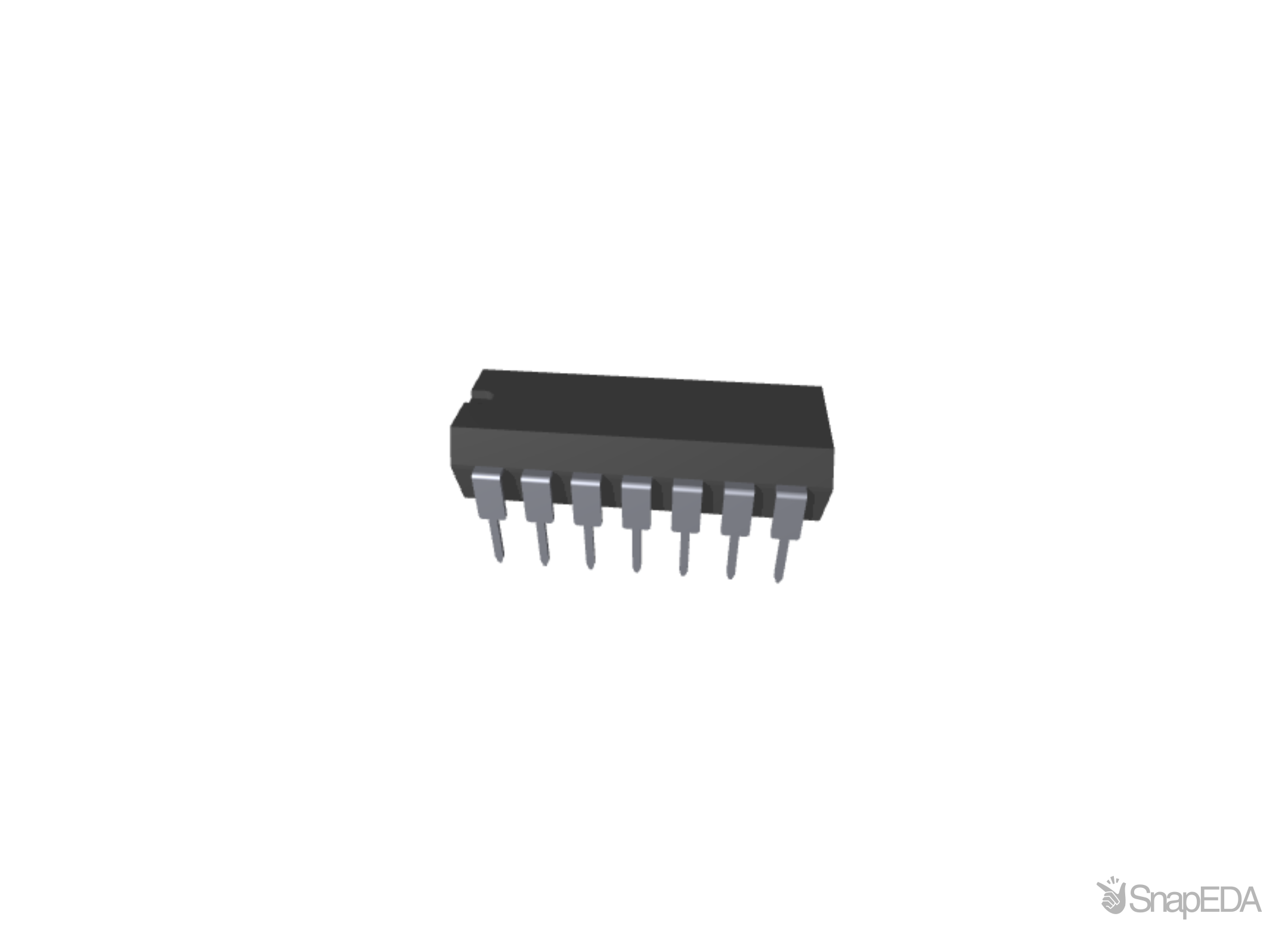 SN74LS86ANE4 3D Model