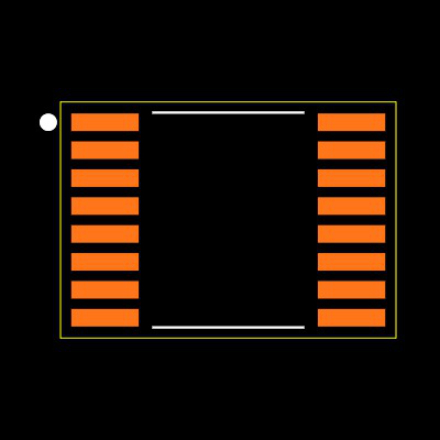 SN74LV138APWR Footprint