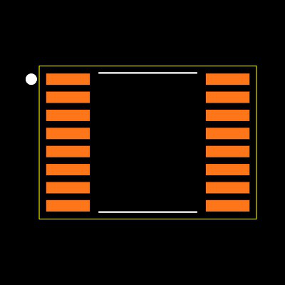 SN74LV138APWRG4 Footprint