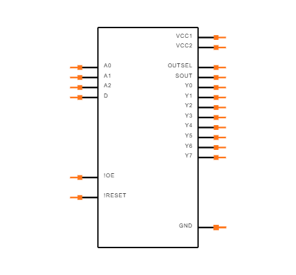 SN74LV8153PW Symbol