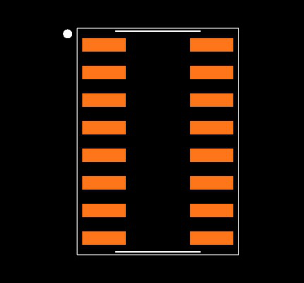 SN74LVC139ADR Footprint